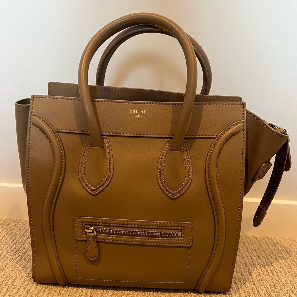 Authentic Celine luggage bag mini